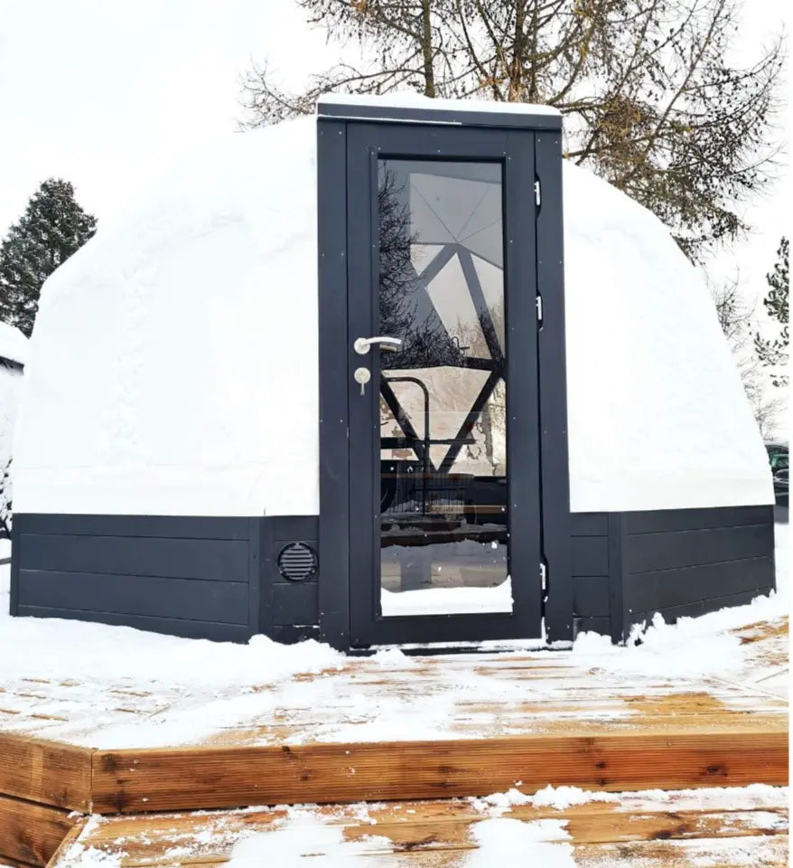 Stargazer Serenity: Luxury Glamping Pod Viking Industrier