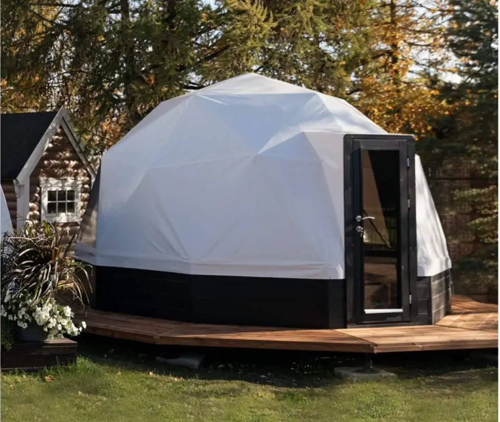 Stargazer Serenity: Luxury Glamping Pod Viking Industrier