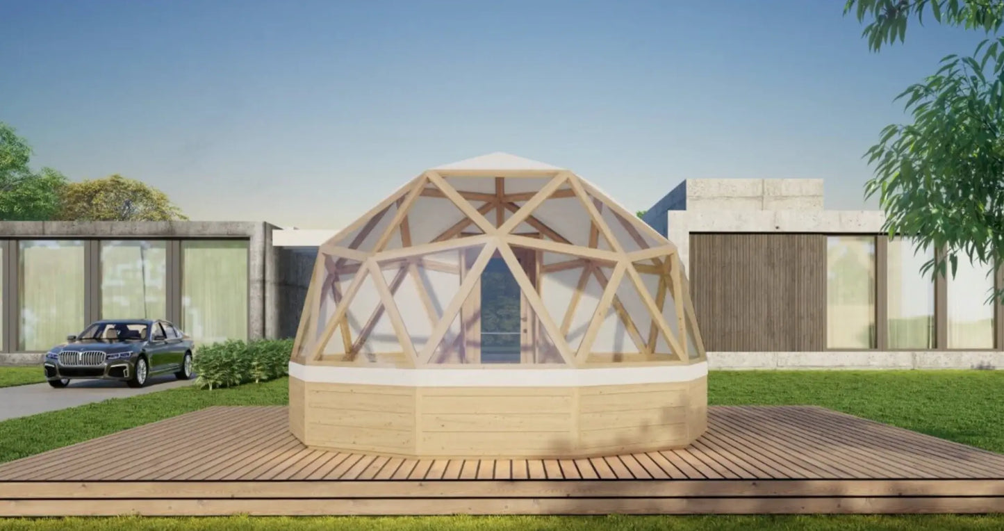 Stargazer Serenity: Luxury Glamping Pod Viking Industrier