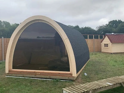 Thermowood Camping Pod L Viking Industrier