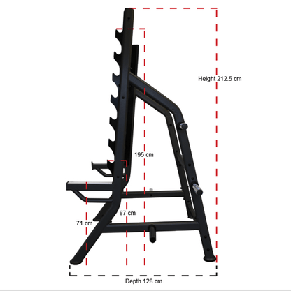 Pro Series - Commercial Squat Rack