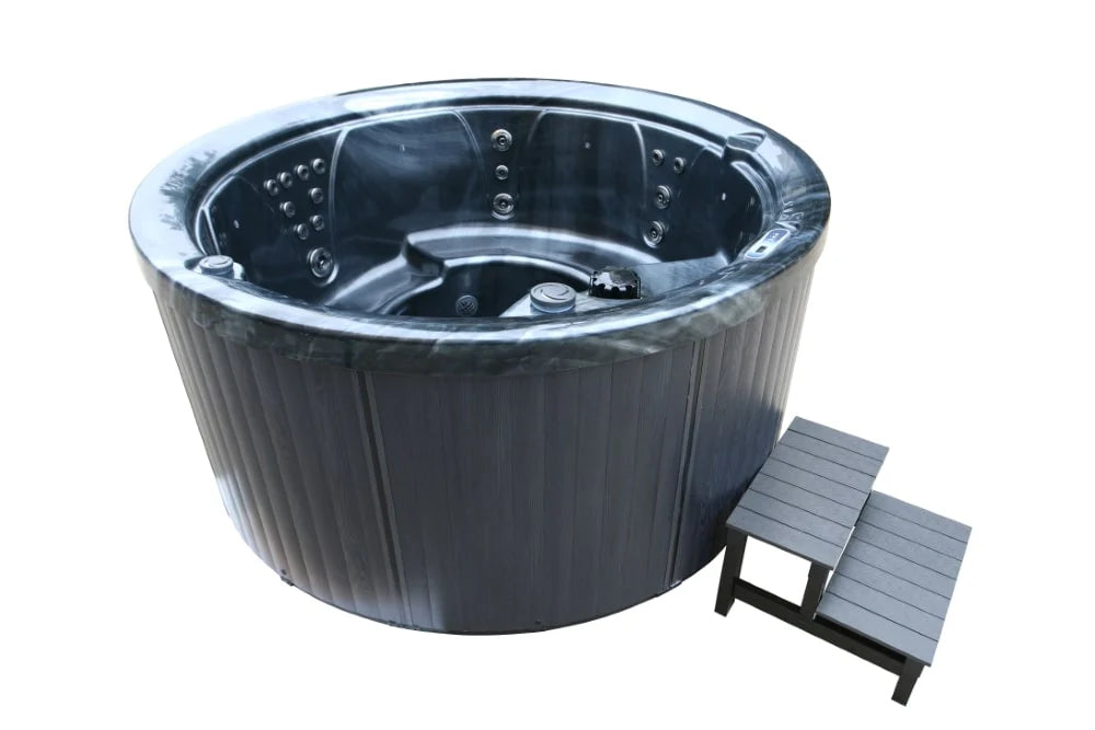 H2O 1000 Series 5-Person 13A Plug & Play Round Hot Tub