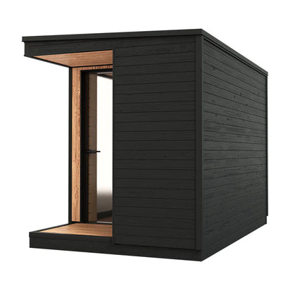 KUUT Electrical Outdoor Sauna L with Shower