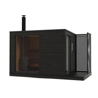 KUUT Wood-Fired Outdoor Sauna L