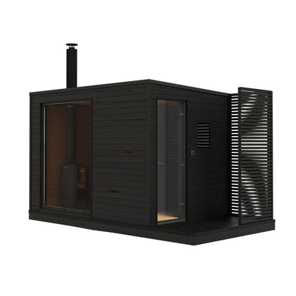 KUUT Wood-Fired Outdoor Sauna L