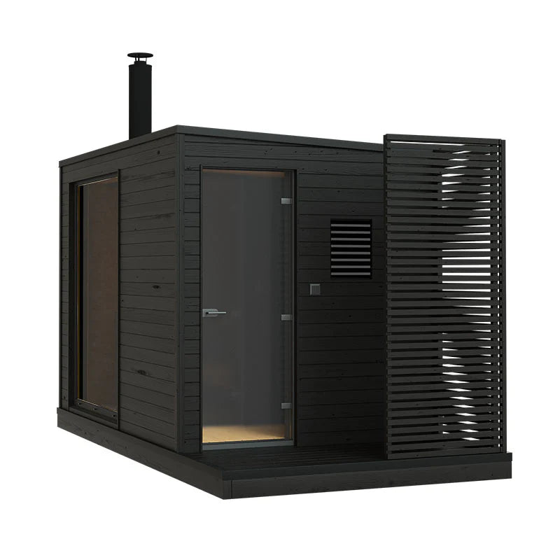 KUUT Wood-Fired Outdoor Sauna L