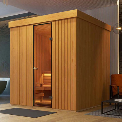 KUUT Indoor Sauna EMMA (Thermally Treated Alder)