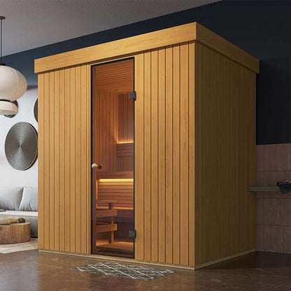 KUUT Indoor Sauna EMMA (Thermally Treated Alder)