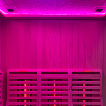 Far Infrared Sauna 1300mm x 1300mm - 2 Persons