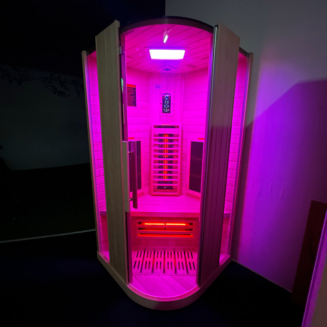 Far Infrared Sauna 1000mm x 1000mm - 2 Persons