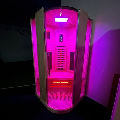 Far Infrared Sauna 1000mm x 1000mm - 2 Persons