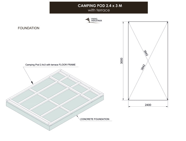 Thermowood Camping Pod M